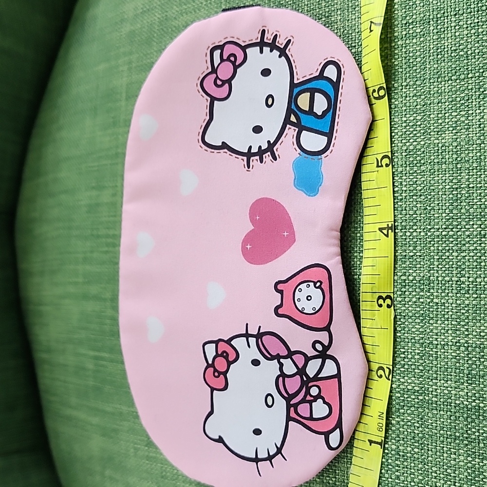 Hello Kitty Pink Sleep Mask - Picture 3 of 4